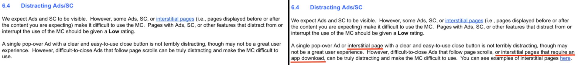distracting ads