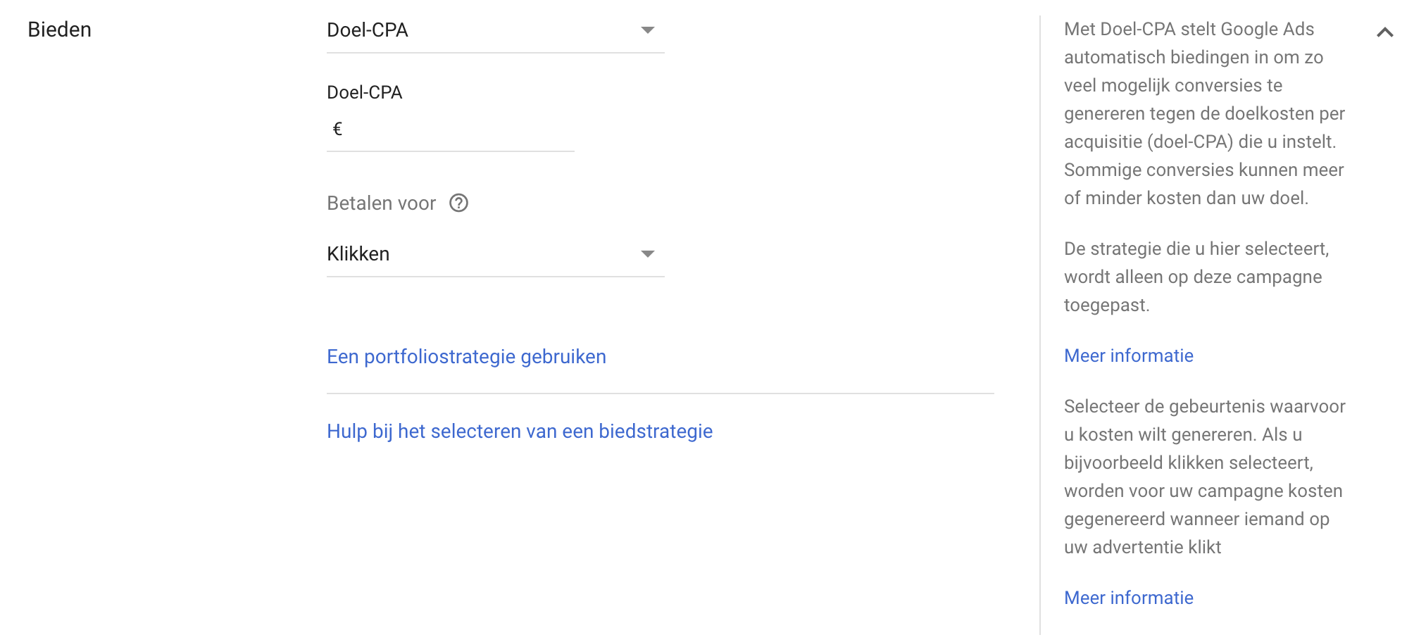 Concurrentiestatistieken