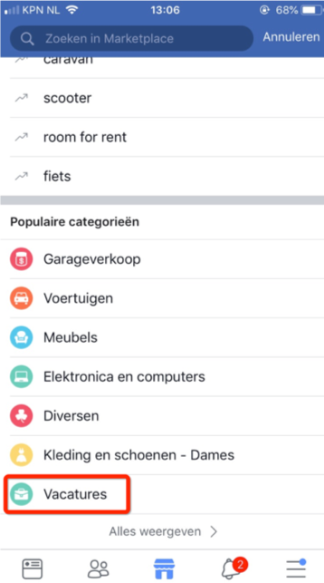 Facebook jobs