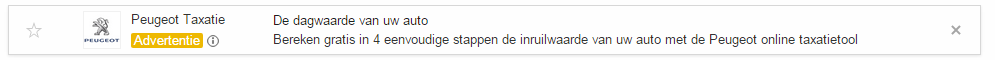 Gmail Sponsored Promotions