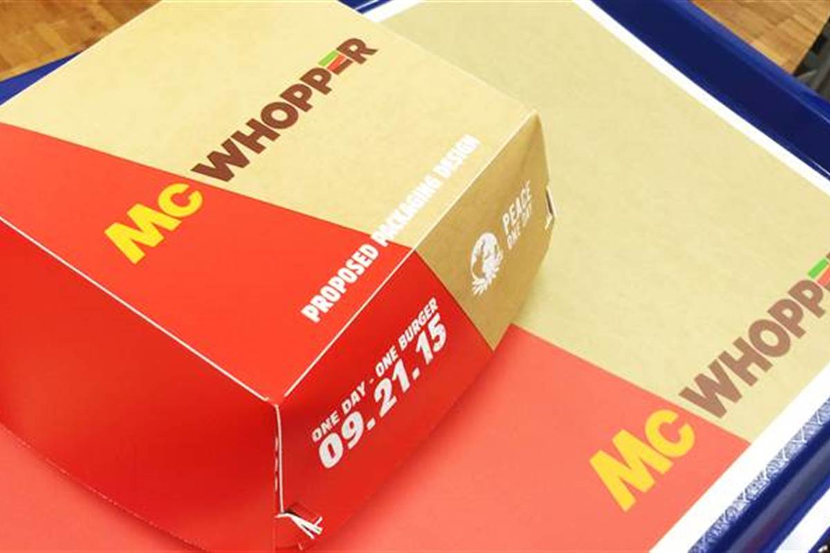 McWhopper creatieve marketing Burger King