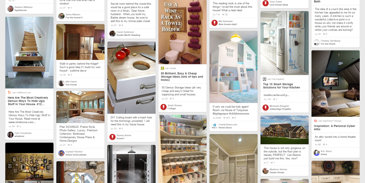 Pinterest inspiratiebord