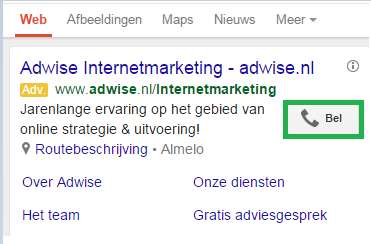 call only adwords