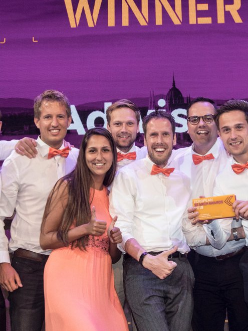 Adwise sleept drie European Search Awards in de wacht