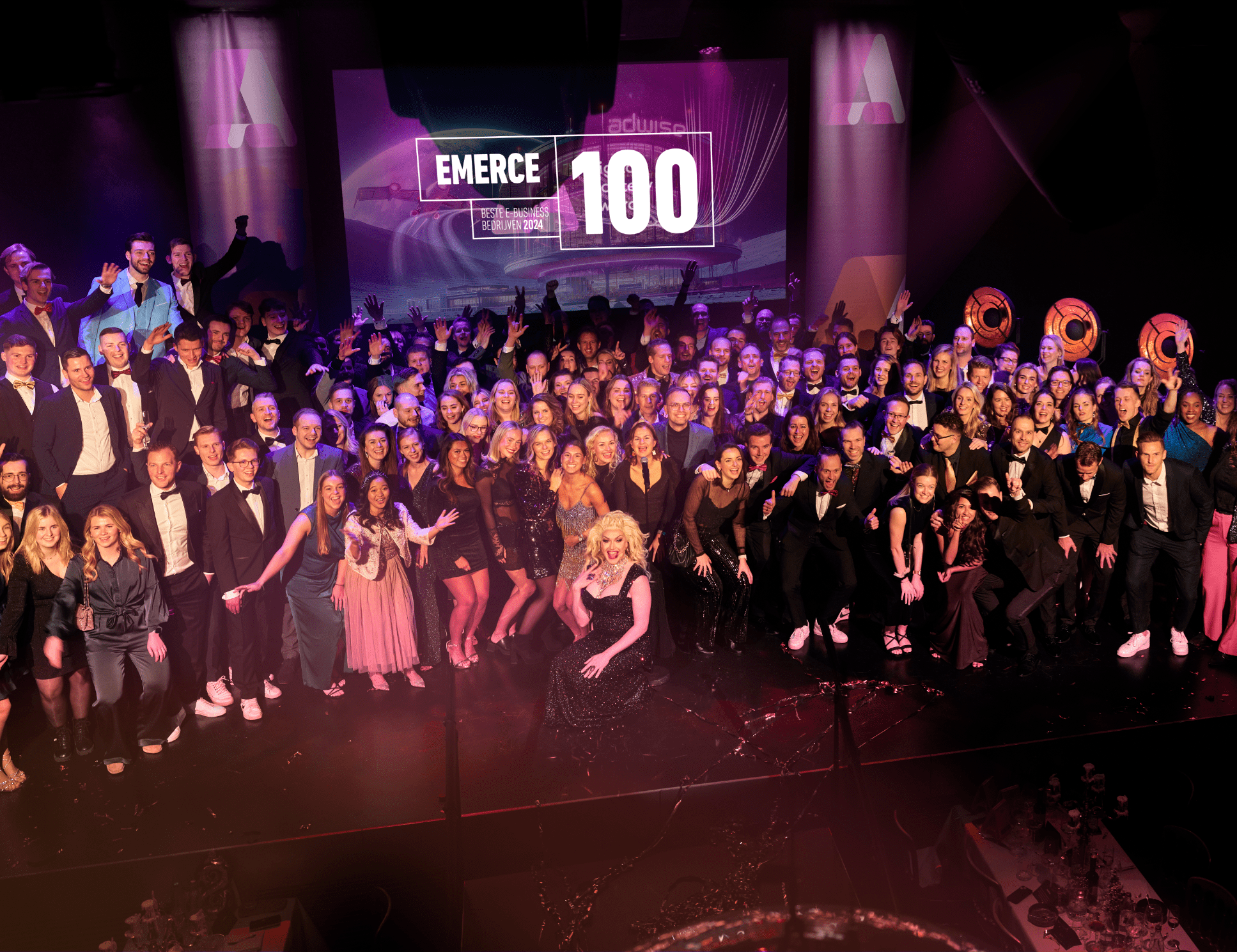Adwise is Emerce100 best full service agency 2024
