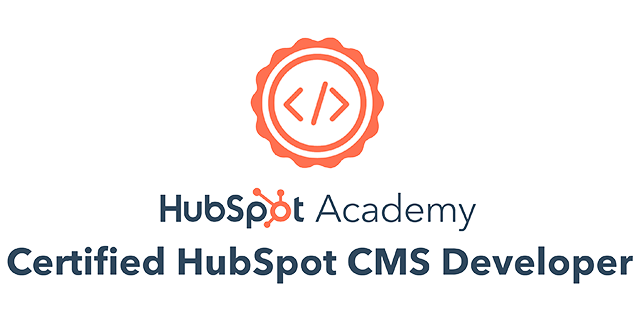 HubSpot CMS Developer Certified