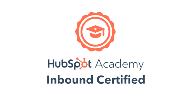 HubSpot Inbound Certified